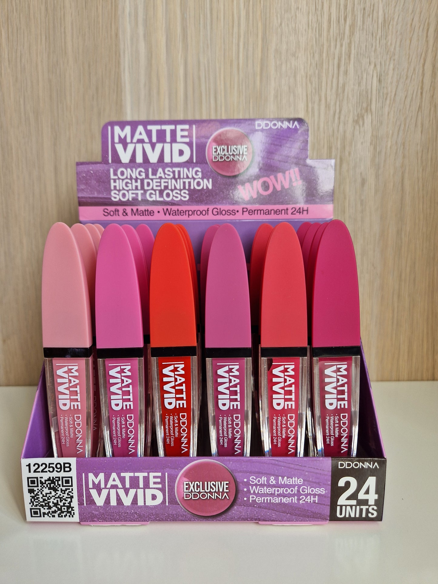 PINTALABIOS VIVID MATTE PERMANENTE 24 HORAS DE DDONNA