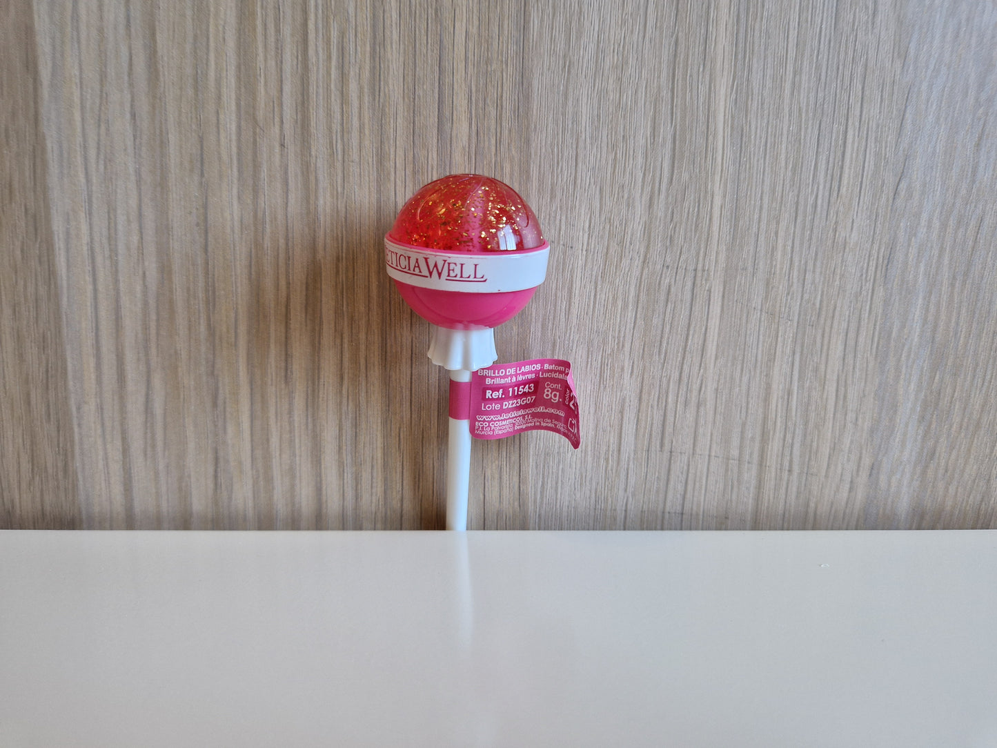 LIP GLOSS GLITTER CHUPA CHUPS DE LETICIA WELL