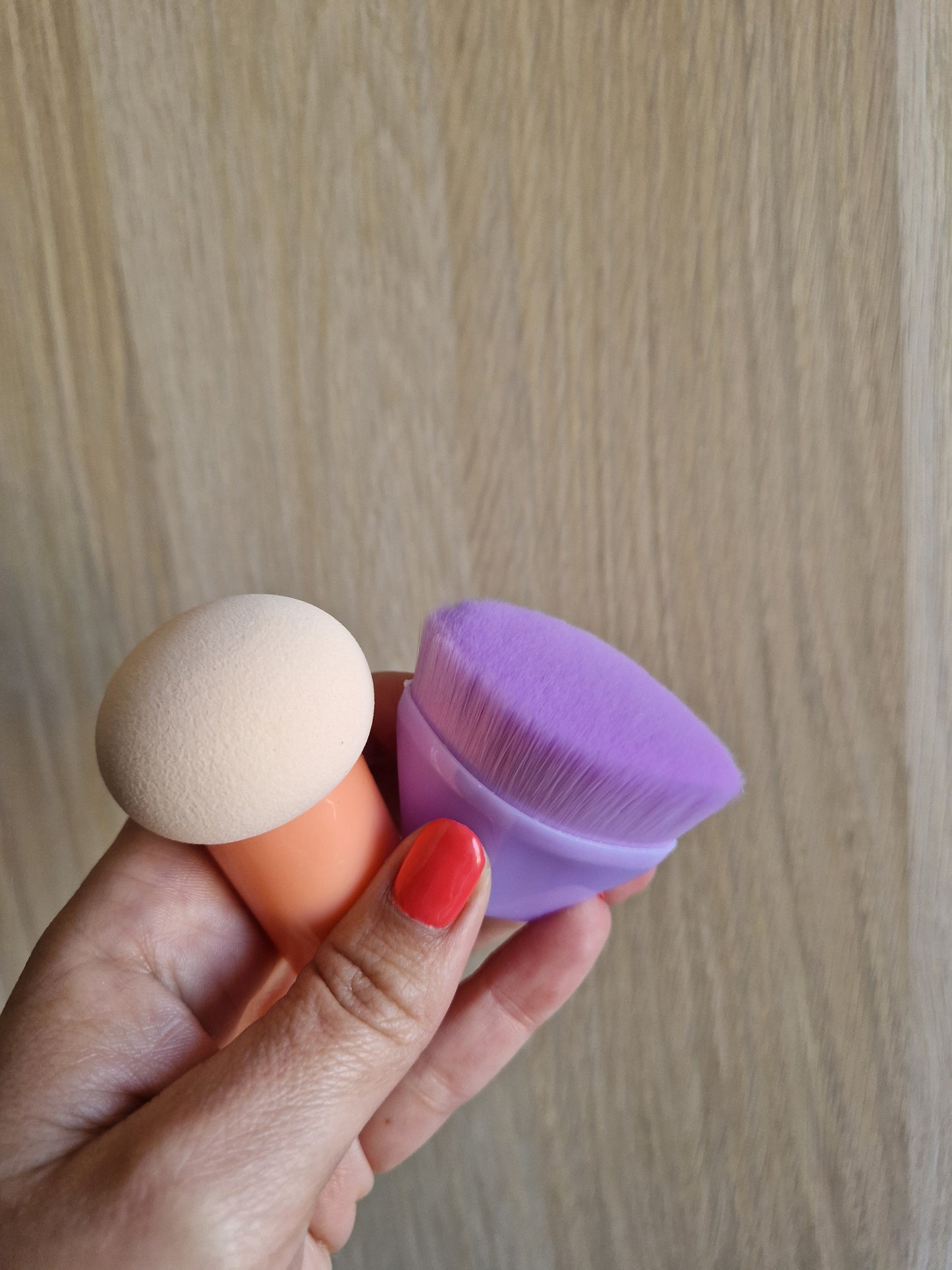 SET DE DOS BROCHAS DE MAQUILLAJE