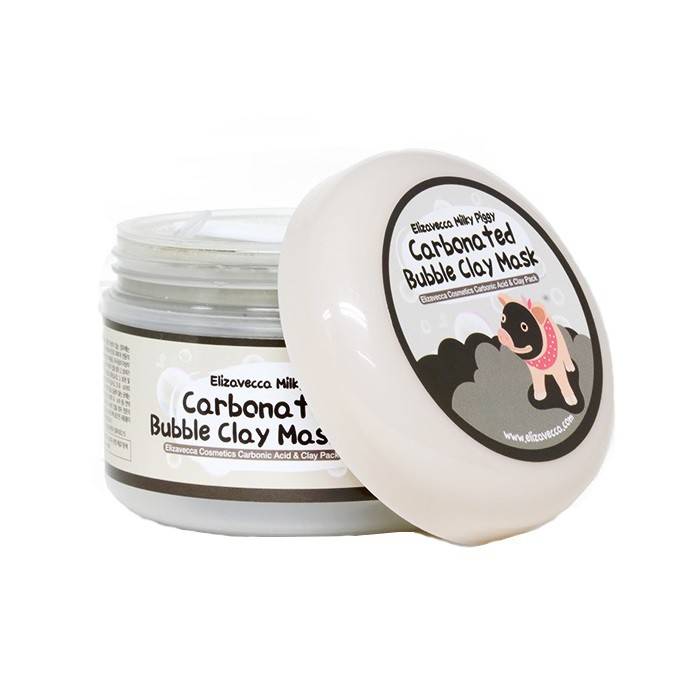 MASCARILLA FACIAL A BASE DE ARCILLA CARBONATADA PARA PIELES CON PROBLEMAS DE ACNÉ DE ELIZAVECCA