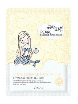 MASCARILLA FACIAL CON EXTRACTO DE PERLA DE ESFOLIO