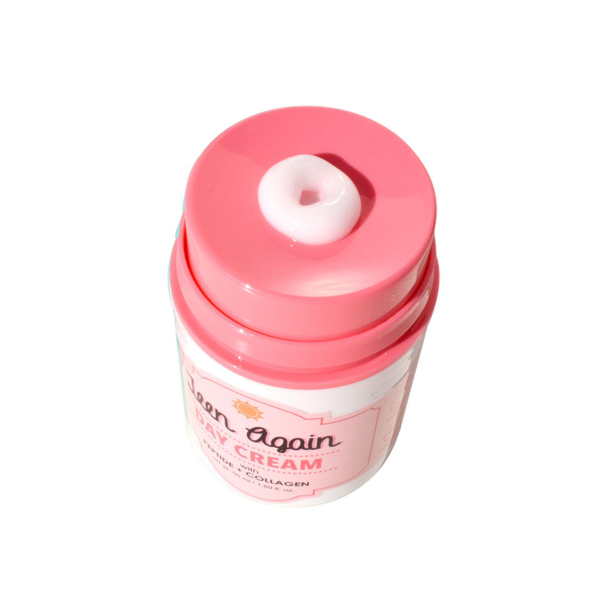 CREMA FACIAL DE DÍA CON PEPTIDOS Y COLAGENO DE LA MARCA COREANA LOOKATME