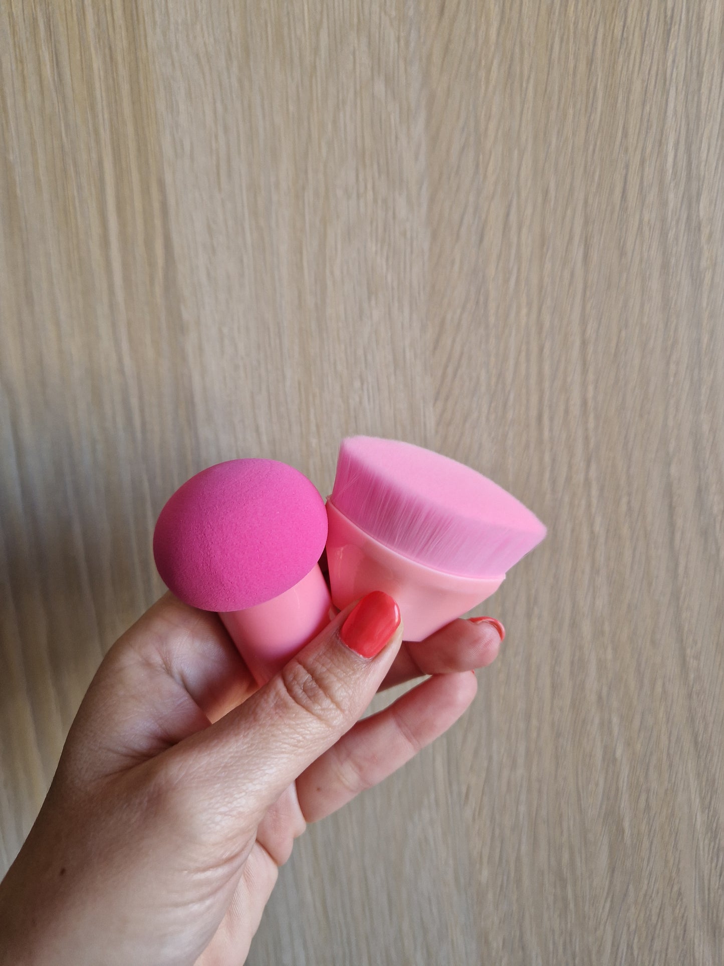 SET DE DOS BROCHAS DE MAQUILLAJE