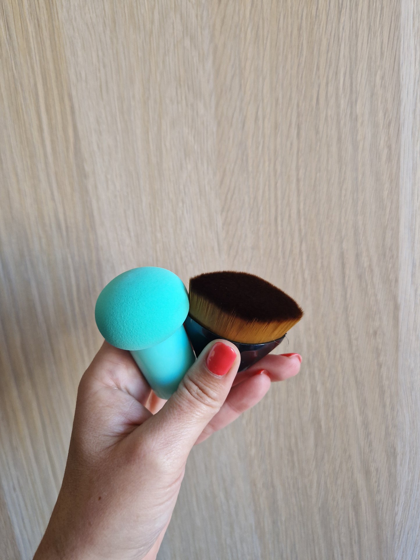 SET DE DOS BROCHAS DE MAQUILLAJE