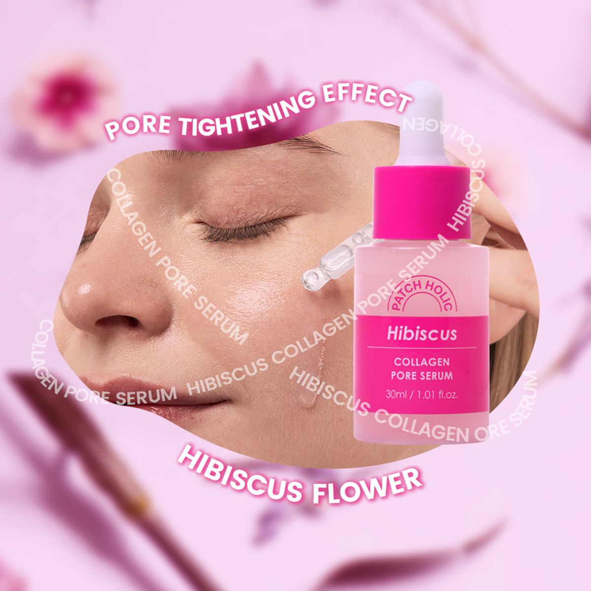 SERUM CON EXTRACTO DE HIBISCO DE  PATCH HOLIC